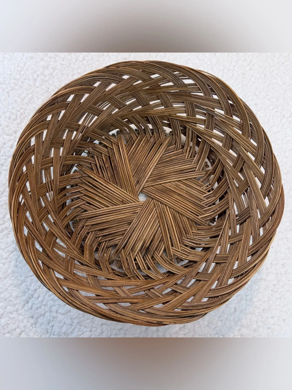 (VTG) Natural Brown Woven 10
